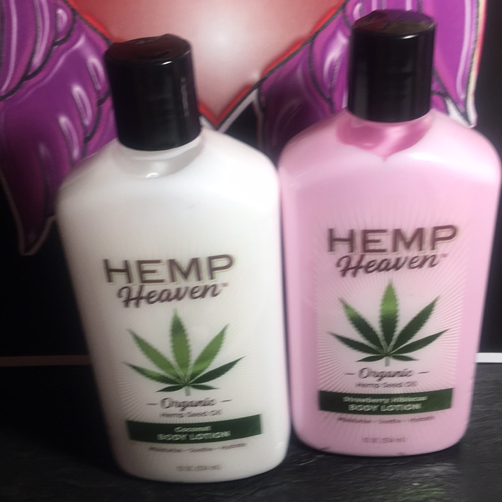 - Hemp heaven lotion  bundle of two
